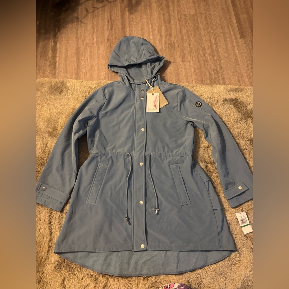 Jessica Simpson Light Blue Utility Jacket